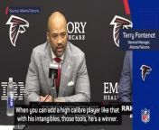 Atlanta Falcons GM Terry Fontenot believes that QB Michael Penix Jr. will be a cornerstone of the organisation