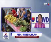 Panayam kay DSWD Assistant Secretary For Disaster Management, OSEC Concerns and Spokesperson Asec. Irene Dumlao kaugnay sa Enhance Partnership Against Hunger and Poverty Program&#60;br/&#62;
