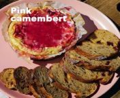 Pink camembert from pink village fuk