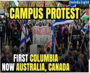 Witness the surge of pro-Palestine protests as students across major Australian and Canadian cities set up encampments on university campuses. Quebec’s premier calls for the dismantling of a protest encampment at Montreal’s McGill University, reflecting escalating tensions surrounding the Israel-Palestine conflict. Stay updated on the latest developments in this global movement for solidarity and justice. &#60;br/&#62; &#60;br/&#62; &#60;br/&#62;#CampusProtest #CampusProtestinColumbia #CampusProtestinAustralia #CampusProtestinCanada #ProPalestinianProtestors #IsraelHamasWar #Oneindia&#60;br/&#62;~HT.178~PR.274~ED.101~GR.125~