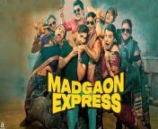 Madgaon Express is a 2024 Hindi-language comedy film written and directed by actor Kunal Khemu in his directorial debut and produced by Farhan Akhtar and Ritesh Sidhwani under the banner of Excel Entertainment.[4][5] It stars an ensemble cast of Divyenndu, Pratik Gandhi, Avinash Tiwary, Nora Fatehi, Upendra Limaye and Chhaya Kadam