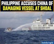 On Tuesday, the Philippines lodged accusations against China&#39;s coast guard, alleging harassment and damage to one of its boats within a disputed section of the South China Sea. The Philippines rejected China&#39;s assertion that it had expelled two vessels from the contested shoal. According to the Philippine coast guard, its two vessels remained steadfast at the Scarborough Shoal, a significant focal point in the South China Sea dispute. However, one of the Philippine boats incurred damage due to the deployment of water cannons by two Chinese coast guard ships. &#60;br/&#62; &#60;br/&#62;#Philippines #China #SouthChinaSea #Conflict #BRPBagacay #MaritimeDispute #WaterCannonAttack #Diplomacy #InternationalRelations #SecurityConcerns&#60;br/&#62;~PR.152~ED.155~GR.121~