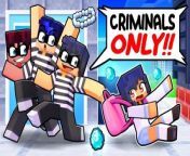 ONE GIRL in an ALL CRIMINAL School! from minecraft animation pxxx ccm