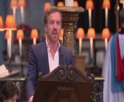 Damian Lewis gives impassioned reading of Invictus poemAP
