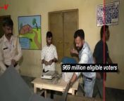 Poll workers in India carried voting materials uphill on foot to reach isolated voters in the country’s massive ongoing national election. Veuer’s Matt Hoffman has the story.