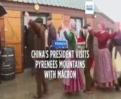 The meeting of the two leaders at a remote mountain pass follows a high-stakes visit in Paris.