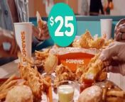 Popeyes Commercial 2024 - (USA) • $25 Tenders Bundle from www usa girl and aus boy uae very hot fucking xxx videos