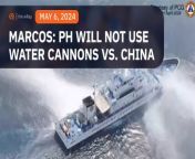 President Ferdinand Marcos Jr. thumbs down Senator Koko Pimentel’s suggestion to equip Philippine Coast Guard ships with water cannons as a defense from China’s harassment in the West Philippine Sea.&#60;br/&#62;&#60;br/&#62;Full story: https://www.rappler.com/philippines/marcos-rejects-proposal-use-water-cannon-against-china-west-sea/