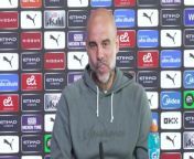 Guardiola excited by title pressure ahead of Spurs trip&#60;br/&#62;&#60;br/&#62;CGA, Manchester, UK