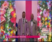 Lorraine Kelly officiates same-sex wedding on 10 year anniversary from school fast time sex xxx 3gpape