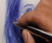 If you aren&#39;t an unapologetic advocate for &#39;trusting the process,&#39; allow this video to swiftly turn you into one! &#60;br/&#62;&#60;br/&#62;Watch as Sigit flexes his ballpoint pen painting prowess to create a portrait that will make you go from &#39;Huh?&#39; to &#39;Whoa!&#39; &#60;br/&#62;&#60;br/&#62;He starts with what looks like a cartoonish portrayal of a nerd. However, then he starts adding detail to the artwork and ends up with a surreal, realistic portrait of a gorgeous girl, leaving viewers in awe of his talent and the transformative power of creativity!&#60;br/&#62;&#60;br/&#62;&#60;br/&#62;Location: Depok, Indonesia&#60;br/&#62;&#60;br/&#62;WooGlobe Ref : WGA661757&#60;br/&#62;For licensing and to use this video, please email licensing@wooglobe.com