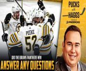 Joe Haggerty is joined by Mick Colageon following the Bruins&#39; comeback win over the Florida Panthers. Could this team be righting the ship after Jim Montgomery&#39;s wake-up call? That, and much more!&#60;br/&#62;&#60;br/&#62;&#60;br/&#62;&#60;br/&#62;&#60;br/&#62;&#60;br/&#62;&#60;br/&#62;&#60;br/&#62;﻿This episode of the Pucks with Haggs Podcast is brought to you by PrizePicks! Get in on the excitement with PrizePicks, America’s No. 1 Fantasy Sports App, where you can turn your hoops knowledge into serious cash. Download the app today and use code CLNS for a first deposit match up to &#36;100! Pick more. Pick less. It’s that Easy! Football season may be over, but the action on the floor is heating up. Whether it’s Tournament Season or the fight for playoff homecourt, there’s no shortage of high stakes basketball moments this time of year. Quick withdrawals, easy gameplay and an enormous selection of players and stat types are what make PrizePicks the #1 daily fantasy sports app!