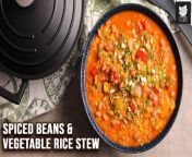 Embrace the warmth of a cozy winter Rice Stew with hearty Spiced Beans and vegetables. Blending the robust flavors guarantees comfort in every bite. &#60;br/&#62;&#60;br/&#62;Cook any recipe effortlessly with absolutely outstanding homely Kitchen Essentials &amp; Equipments within comfortable range at one stop atthinKitchen &#60;br/&#62;&#60;br/&#62;Ingredients:&#60;br/&#62;3 cups water&#60;br/&#62;1 Cube Veg. Stock Seasoning&#60;br/&#62;1 tbsp Garam Masala Powder&#60;br/&#62;3/4 Rice&#60;br/&#62;1 tsp oil&#60;br/&#62;1 Onion (Diced)&#60;br/&#62;1/4 cup Green Garlic (Chopped) &#60;br/&#62;1 Carrot (Diced)&#60;br/&#62;1.1/2 Cup Assorted Bell Peppers(Diced)&#60;br/&#62;1/4 Corn Kernels&#60;br/&#62;1/4 cup Fresh Green Peas&#60;br/&#62;2 tsp Red Chili Powder &#60;br/&#62;Salt(As Per Taste)&#60;br/&#62;4-5 tbsp Baked Beans