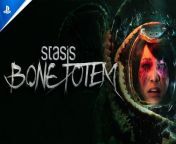 Stasis: Bone Totem - Launch Trailer &#124; PS5 Games&#60;br/&#62;&#60;br/&#62;Experience a thrilling adventure deep below the waves with 3 unique characters!&#60;br/&#62;Dive into STASIS: BONE TOTEM!&#60;br/&#62;&#60;br/&#62;FEATURES:&#60;br/&#62;- WATER UNDER, AND OVER THE BRIDGE - Delve deeper and deeper into a mysterious underwater facility&#60;br/&#62;- MAC OR MACGYVER? - Combine items, swap between characters, and solve puzzles to progress&#60;br/&#62;- SEASHELL RESONANCE - Listen to the beautiful, atmospheric score by Mark Morgan&#60;br/&#62;- FAMILY FEUD - Explore the complicated family dynamic of Mac, Charlie, and their trusty Super-Toy, Moses&#60;br/&#62;- IMMERSED - Let the stunning visuals and deep narrative transport you to the bottom of the ocean where an ancient secret waits to be discovered&#60;br/&#62;&#60;br/&#62;Follow Mac and Charlie, a husband and wife duo, who make their living scouring the ocean for salvage. But, when they stumble upon an abandoned oil rig in the Pacific Ocean, they uncover a horrific secret that Cayne Corporation will do anything to keep hidden.&#60;br/&#62;&#60;br/&#62;As you embark on your adventure playing Mac, Charlie, and their trusty Super-Toy, Moses, you&#39;ll encounter an immersive narrative filled with spine-tingling horror and unexpected twists. Combining the thrilling storytelling of STASIS and a tense underwater setting, STASIS: BONE TOTEM offers a personal story that will test the limits of family resilience.&#60;br/&#62;&#60;br/&#62;Navigate through a massive underwater base, complete intricate puzzles, and solve an ancient secret concealed at the bottom of the ocean. BONE TOTEM features the same isometric, point-and-click gameplay that made STASIS a classic fan favorite, but with a new cast and a unique setting that will leave you gasping for breath.&#60;br/&#62;&#60;br/&#62;With stunning visuals, a music score by Mark Morgan, a screenplay written by a Hollywood ace, voice acting by veteran actors, and a gripping storyline that will keep you on the edge of your seat - STASIS: BONE TOTEM is a must-play game for horror and sci-fi adventure fans.&#60;br/&#62;&#60;br/&#62;So what are you waiting for?&#60;br/&#62;Dive into the unknown and uncover the BONE TOTEM beneath the waves.&#60;br/&#62;&#60;br/&#62;#ps5 #ps5games #stasisbonetotem