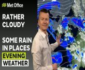 Heavy showers ease across England and Wales but continuing across southern counties. A front with rain slowly tracks northwest over Scotland tonight and tomorrow. Cloudy elsewhere tonight, but generally bright in the morning with scattered showers. – This is the Met Office UK Weather forecast for the evening of 01/04/24 . Bringing you today’s weather forecast is Greg Dewhurst.