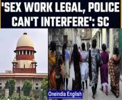The Supreme Court, in a significant order, told the police that they should neither interfere nor take criminal action against consenting sexworkers. It said prostitution is a profession and sexworkers are entitled to dignity and equal protection under the law.&#60;br/&#62; &#60;br/&#62;#SupremeCourt #SexWorkers #Prostitution
