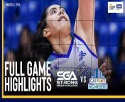 PVL Game Highlights: Galeries Tower deflates Strong Group Athletics from srilanka group ville