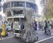 A Bob Brown Foundation-led march in Newcastle calling for an end to logging in native forests on Sunday, March 24, 2024.