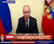 Putin Accuses Ukraine Of Helping 4 Men Behind 133 Concert Goers&#39; Killing In Escape Attempt ~ OsazuwaAkonedo #Concert #ISK #Moscow #Putin #Russia #Ukraine #Vladimir Russia President, Vladimir Putin Has Accused Ukraine Of Providing Window Of Escape For The Four Suspected Gunmen Who On Friday Night Invaded A Concert In Moscow Where Thousands Of Fun Seekers Have Gathered Inside The Hall And Opened Fire, Killing Over 133 Persons And Many Others Left Injured. https://osazuwaakonedo.news/putin-accuses-ukraine-of-helping-4-men-behind-133-concert-goers-killing-in-escape-attempt/24/03/2024/ #World News Published: March 24th, 2024 Reshared: March 24, 2024 10:52 am