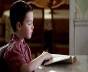 A worried Mary sends Sheldon to Sunday school after she finds him playing Dungeons and Dragons with his friends Tam and Billy, on YOUNG SHELDON