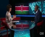 In an interview with Christiane Amanpour, President Uhuru Kenyatta claims that homosexuality is not an issue of human rights, but rather of &#92;