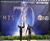 The &amp;0th annual, 2018 Emmy Award&#39;s hosted by Colin Jost and Michael Che are live on NBC tonight, September 17th, at 8:00 Eastern and 5:00 PM Pacific at the Microsoft Theater in Los Angeles.