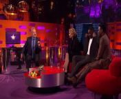 There&#39;s always a spot for Mr. Statham on the red sofa!