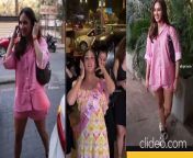 IF you like our content Please Like, Subscribe our Channel and Share the Videos ....&#60;br/&#62;&#60;br/&#62;Hi friends,&#60;br/&#62;Saturdays ko ghar pe no khaanaBigg Boss girl Mahira Sharma heads into a Bandra restaurant!&#60;br/&#62;Samisha&#39;s got her Minnie and Viaan&#39;s set on his stroller! The Kundra famm touches down Mumbai✈️&#60;br/&#62;That&#39;s Hrithik Roshan&#39;s sis Pashmina! Yusss and no prizes for guessing that she&#39;s going to make her Bollywood debut very soon!&#60;br/&#62;Like the wee pankhas of that place Teja heads into a restaurant in Khar!&#60;br/&#62;Dulhan with her bridesmaids Surbhi Chandna rolls in for her bachelorette dinner with her buddies at a Bandra restaurant!&#60;br/&#62;&#60;br/&#62;Bigg Boss girl Mahira Sharma, Samisha, Hrithik Roshan&#39;s sis Pashmina, Teja Surbhi Chandna Spotted 18 feb 2024&#60;br/&#62;Voompla,
