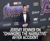 After Jeremy Renner’s snowplow accident, he’s getting back to work on &#92;