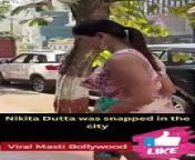 Nikita Dutta was snapped in the city