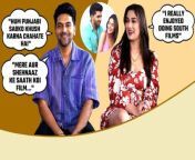 Guru Randhwana &amp; Saiee Manjrekar talk about Kuch Khattaa Ho Jaay, doing a movie with Shehnaaz Gill and more. In This Exclusive Interview, Guru Randhawa and Saiee Manjrekar talked about so many things related to their films. Watch Video to know more &#60;br/&#62; &#60;br/&#62;#GuruRandhawa #SaieeManjrekar #GuruRandhawaInterview&#60;br/&#62;~HT.178~ED.134~PR.264~