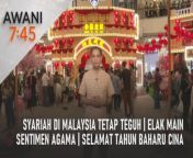#AWANI745 bersama Luqman Hariz;&#60;br/&#62;&#60;br/&#62;1. Batal 16 peruntukan Jenayah Syariah Kelantan tiada kaitan kedudukan Islam &#60;br/&#62;2. Faham Perlembagaan, elak main sentimen agama&#60;br/&#62;3. Miskin atau kaya, Malam ini tetap makan besar rai Tahun Naga&#60;br/&#62;