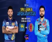 Afghanistan Tour Of Sri Lanka 1st ODI Match 9th February 2024