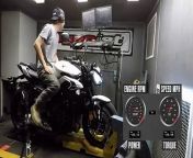 How much power does the 2024 Triumph Street Triple 765 R produce? We place the British brand&#39;s liquid-cooled, 12 valve, DOHC, inline 3-cylinder engine on the Cycle World dyno to find out.&#60;br/&#62;&#60;br/&#62;Check out the full story at https://www.cycleworld.com/bikes/triumph-street-triple-765-r-dyno-test-2024/&#60;br/&#62;&#60;br/&#62;Read more from Cycle World: https://www.cycleworld.com/&#60;br/&#62;Buy Cycle World Merch: https://teespring.com/stores/cycleworld