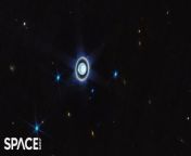 The James Webb Space Telescope has captured amazing new imagery of Uranus along with its rings and moons. The footage shows the moons Titania, Miranda, Ariel, Umbriel and Puck.&#60;br/&#62;&#60;br/&#62;Credit; Space.com &#124; footage courtesy: NASA, ESA, CSA, STScI, J. DePasquale (STScI), N. Bartmann &#124; edited by Steve Spaleta