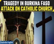In a tragic incident, at least 15 people have lost their lives and two others sustained injuries in an attack on a Catholic church in north-eastern Burkina Faso. The attack occurred during Sunday worship in Essakane village, Oudalan province, near the Mali border. The assailants, believed to be Islamist militants, targeted the church, leaving a community in shock. &#60;br/&#62; &#60;br/&#62;#BurkinaFaso #BurkinaFasoChurch #EssakaneVillage #Oudalan #BurkinaFasoTragedy #ChurchAttack #BurkinaFasoChurchAttack #BurkinaFasoViolence&#60;br/&#62;~PR.151~ED.102~