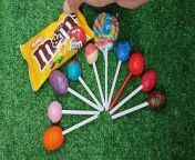10 Lollipops Candy Kids Et M&amp;Ms