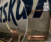 Alaska Airlines flight carrying pets arrives with cargo door open as carrier and Boeing face &#36;1B lawsuit