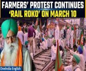 Farm leaders Sarwan Singh Pandher and Jagjit Singh Dallewal announced on Sunday that protesting farmers would recommence their agitation with a nationwide ‘Rail Roko’ on March 10 from 12 pm to 4 pm. The farmers, currently stationed at the border points between Punjab and Haryana, are set to embark on a peaceful march towards Delhi on March 6, as declared by the leaders. Speaking from Punjab&#39;s Balloh village, the native place of a recently deceased farmer amidst clashes, Pandher and Dallewal emphasised the intensification of their protest until their demands are addressed by the Centre. &#60;br/&#62; &#60;br/&#62; &#60;br/&#62;#FarmersProtest #RailRoko #March10 #FarmersAgitation #DelhiChalo #FarmersDemand #SupportFarmers #MSP #SwaminathanCommission #FarmDebtWaiver #FarmersRights #ProtestMovement #AgriculturalReforms #SolidarityWithFarmers #RuralIndia #SocialJustice #PeoplesMovement #StandWithFarmers #AgriculturalPolicy #FarmersUnity&#60;br/&#62;~HT.178~PR.152~ED.194~GR.124~
