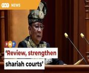 Their importance must reflect Islam’s position in the state, says Sultan Sallehuddin Sultan Badlishah.&#60;br/&#62;&#60;br/&#62;Read More: &#60;br/&#62;https://www.freemalaysiatoday.com/category/nation/2024/03/04/kedah-sultan-orders-state-govt-to-review-strengthen-shariah-courts/ &#60;br/&#62;&#60;br/&#62;Laporan Lanjut: &#60;br/&#62;https://www.freemalaysiatoday.com/category/bahasa/tempatan/2024/03/04/sultan-kedah-titah-kerajaan-semak-struktur-mahkamah-syariah/&#60;br/&#62;&#60;br/&#62;Free Malaysia Today is an independent, bi-lingual news portal with a focus on Malaysian current affairs.&#60;br/&#62;&#60;br/&#62;Subscribe to our channel - http://bit.ly/2Qo08ry&#60;br/&#62;------------------------------------------------------------------------------------------------------------------------------------------------------&#60;br/&#62;Check us out at https://www.freemalaysiatoday.com&#60;br/&#62;Follow FMT on Facebook: https://bit.ly/49JJoo5&#60;br/&#62;Follow FMT on Dailymotion: https://bit.ly/2WGITHM&#60;br/&#62;Follow FMT on X: https://bit.ly/48zARSW &#60;br/&#62;Follow FMT on Instagram: https://bit.ly/48Cq76h&#60;br/&#62;Follow FMT on TikTok : https://bit.ly/3uKuQFp&#60;br/&#62;Follow FMT Berita on TikTok: https://bit.ly/48vpnQG &#60;br/&#62;Follow FMT Telegram - https://bit.ly/42VyzMX&#60;br/&#62;Follow FMT LinkedIn - https://bit.ly/42YytEb&#60;br/&#62;Follow FMT Lifestyle on Instagram: https://bit.ly/42WrsUj&#60;br/&#62;Follow FMT on WhatsApp: https://bit.ly/49GMbxW &#60;br/&#62;------------------------------------------------------------------------------------------------------------------------------------------------------&#60;br/&#62;Download FMT News App:&#60;br/&#62;Google Play – http://bit.ly/2YSuV46&#60;br/&#62;App Store – https://apple.co/2HNH7gZ&#60;br/&#62;Huawei AppGallery - https://bit.ly/2D2OpNP&#60;br/&#62;&#60;br/&#62;#FMTNews #SultanSallehuddinSultanBadlishah #ShariahCourt #CivilCourt #Kedah