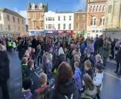 Launceston&#39;s 2024 St Piran&#39;s Day Parade saw hundreds of students from the town attend