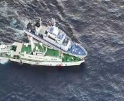 Philippine and Chinese boats collide in South China SeaJay Tarriela/Philippine Coast Guard