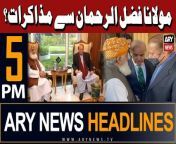 #nawazsharif #maulanafazalurehman #headlines #arynews &#60;br/&#62;&#60;br/&#62;Ali Amin Gandapur elected KP CM&#60;br/&#62;&#60;br/&#62;Islamabad DC jailed for 6 months in contempt case&#60;br/&#62;&#60;br/&#62;PPP nominates Sarfraz Bugti for Balochistan CM’s slot&#60;br/&#62;&#60;br/&#62;ECP announces schedule for Senate by-elections&#60;br/&#62;&#60;br/&#62;Sardar Ayaz Sadiq sworn in as NA speaker&#60;br/&#62;&#60;br/&#62;ECP moved to postpone PTI intra-party election&#60;br/&#62;&#60;br/&#62;For the latest General Elections 2024 Updates ,Results, Party Position, Candidates and Much more Please visit our Election Portal: https://elections.arynews.tv&#60;br/&#62;&#60;br/&#62;Follow the ARY News channel on WhatsApp: https://bit.ly/46e5HzY&#60;br/&#62;&#60;br/&#62;Subscribe to our channel and press the bell icon for latest news updates: http://bit.ly/3e0SwKP&#60;br/&#62;&#60;br/&#62;ARY News is a leading Pakistani news channel that promises to bring you factual and timely international stories and stories about Pakistan, sports, entertainment, and business, amid others.