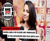 Marisa Abela on playing Amy Winehouse in the anticipated new film | BRITs 2024 from amy rose and tails