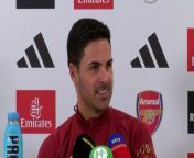 Arteta on Feb manager of the month award and Arsenal form&#60;br/&#62;&#60;br/&#62;Arsenal London Colney training ground, London, England