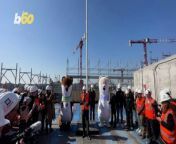 In Italy, construction halted briefly on the Olympic Village for the Milano-Cortina 2026 Winter Olympic and Paralympic Games on Thursday, March 7th as Italian authorities organized a media tour of the site which, to everyone’s delight, included the official Winter Olympic mascots, Tina and Milo, two adorable stoats. Yair Ben-Dor has more.