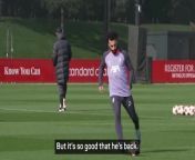 Liverpool boss Jurgen Klopp reveals that Mo Salah has trained for the last two days with the full squad