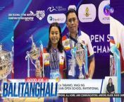 Ang isang dalagitang Pinay swimmer matapos maka-gold sa 2024 Asian Open School Invitational Swimming Championship sa Bangkok, Thailand.&#60;br/&#62;&#60;br/&#62;&#60;br/&#62;Balitanghali is the daily noontime newscast of GTV anchored by Raffy Tima and Connie Sison. It airs Mondays to Fridays at 10:30 AM (PHL Time). For more videos from Balitanghali, visit http://www.gmanews.tv/balitanghali.&#60;br/&#62;&#60;br/&#62;#GMAIntegratedNews #KapusoStream&#60;br/&#62;&#60;br/&#62;Breaking news and stories from the Philippines and abroad:&#60;br/&#62;GMA Integrated News Portal: http://www.gmanews.tv&#60;br/&#62;Facebook: http://www.facebook.com/gmanews&#60;br/&#62;TikTok: https://www.tiktok.com/@gmanews&#60;br/&#62;Twitter: http://www.twitter.com/gmanews&#60;br/&#62;Instagram: http://www.instagram.com/gmanews&#60;br/&#62;&#60;br/&#62;GMA Network Kapuso programs on GMA Pinoy TV: https://gmapinoytv.com/subscribe
