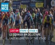 Relive the final kilometer of the Stage 5 and KOOIJ Olav&#39;s victory! &#60;br/&#62; &#60;br/&#62;More Information on: &#60;br/&#62; &#60;br/&#62;http://www.paris-nice.en/ &#60;br/&#62;https://www.facebook.com/parisnicecourse &#60;br/&#62;https://twitter.com/parisnice &#60;br/&#62;https://www.instagram.com/parisnicecourse/ &#60;br/&#62; &#60;br/&#62;© Amaury Sport Organisation - www.aso.fr