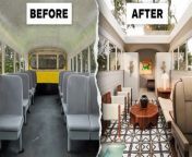 We gave interior designers Joy Moyler, Darren Jett, and Noz Nozawa a photo of the same abandoned school bus—then asked each of them to transform the space, however they pleased with no restrictions. Three artists, one canvas, each bringing something different to the space. Which bus conversion has you considering the van life?&#60;br/&#62;&#60;br/&#62;Renders by Duke Renders&#60;br/&#62;We Serve Busy Interior Designers With 100% Accurate Photo-Realistic 3D Renderings Of Their Creative Designs. We make you and your clients proud, confident and empowered at every step of the design process. Visit http://www.dukerenders.com/start&#60;br/&#62;&#60;br/&#62;&#60;br/&#62;Portfolio Pictures by:&#60;br/&#62;Lauren Andersen https://www.sencreativeco.com/&#60;br/&#62;Seth Caplan https://seth-caplan.com/&#60;br/&#62;Verasson Creative https://www.verasson.com/&#60;br/&#62;Christian Harder https://www.christianharderphoto.com/&#60;br/&#62;Ori Harpaz https://oriharpaz.com/&#92;&#92;&#60;br/&#62;Christopher Stark https://www.christopherstark.com/&#60;br/&#62;&#60;br/&#62;Director: Hiatt Woods&#60;br/&#62;Director of Photography: Kevin Dynia&#60;br/&#62;Editor: Ron Douglas&#60;br/&#62;Producer: Joel David Ahumada&#60;br/&#62;Line Producer: Joe Buscemi&#60;br/&#62;Associate Producer: Josh Crowe&#60;br/&#62;Production Manager: Melissa Heber &#60;br/&#62;Production Coordinator: Fernando Davilla &#60;br/&#62;Camera Operator: Jake Robbins&#60;br/&#62;Audio Engineer: Michael Guggino&#60;br/&#62;Production Assistant: Shahid Barraza; Pichteeda Taing&#60;br/&#62;Post Production Supervisor: Andrew Montague&#60;br/&#62;Post Production Coordinator: Holly Frew&#60;br/&#62;Supervising Editor: Christina Mankellow&#60;br/&#62;Assistant Editor: Andy Morell